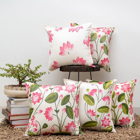 floral cushion cover set