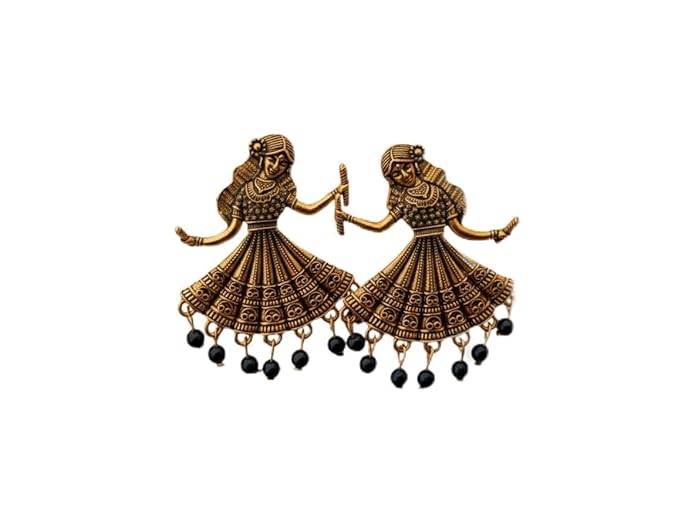 dancing earring designs for traditional look