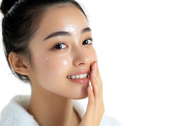 homemade rice face gel