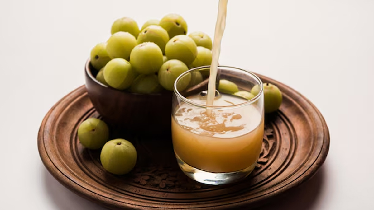 Black pepper + amla juice