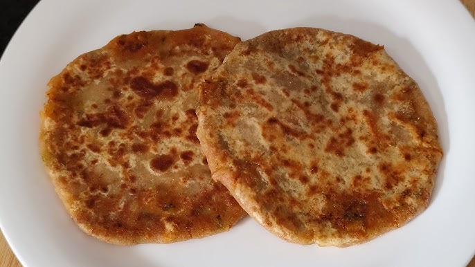 Easy Pav Bhaji Paratha breakfast