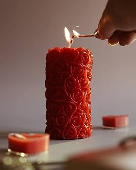 Rose Candle