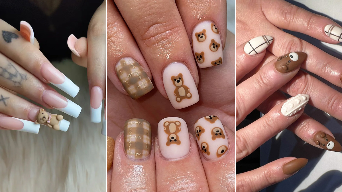Teddy Bear Nail Art Designs: हाथ दिखेंगे सबसे सुंदर और क्यूट, जब आप क्रिएट करवाएंगी ये टेडी नेल आर्ट