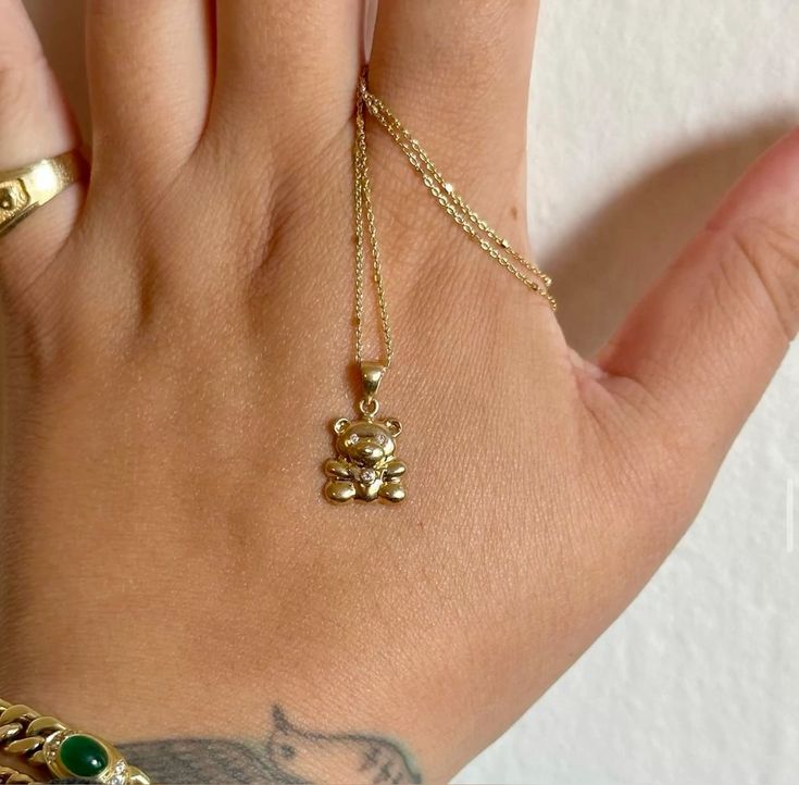 Minimalist Teddy Pendant Designs