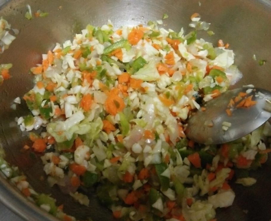 Veg Momo Paratha Recipe