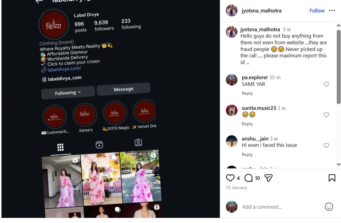 instagram shopping scam with me know how to verify website is real or fake   experience