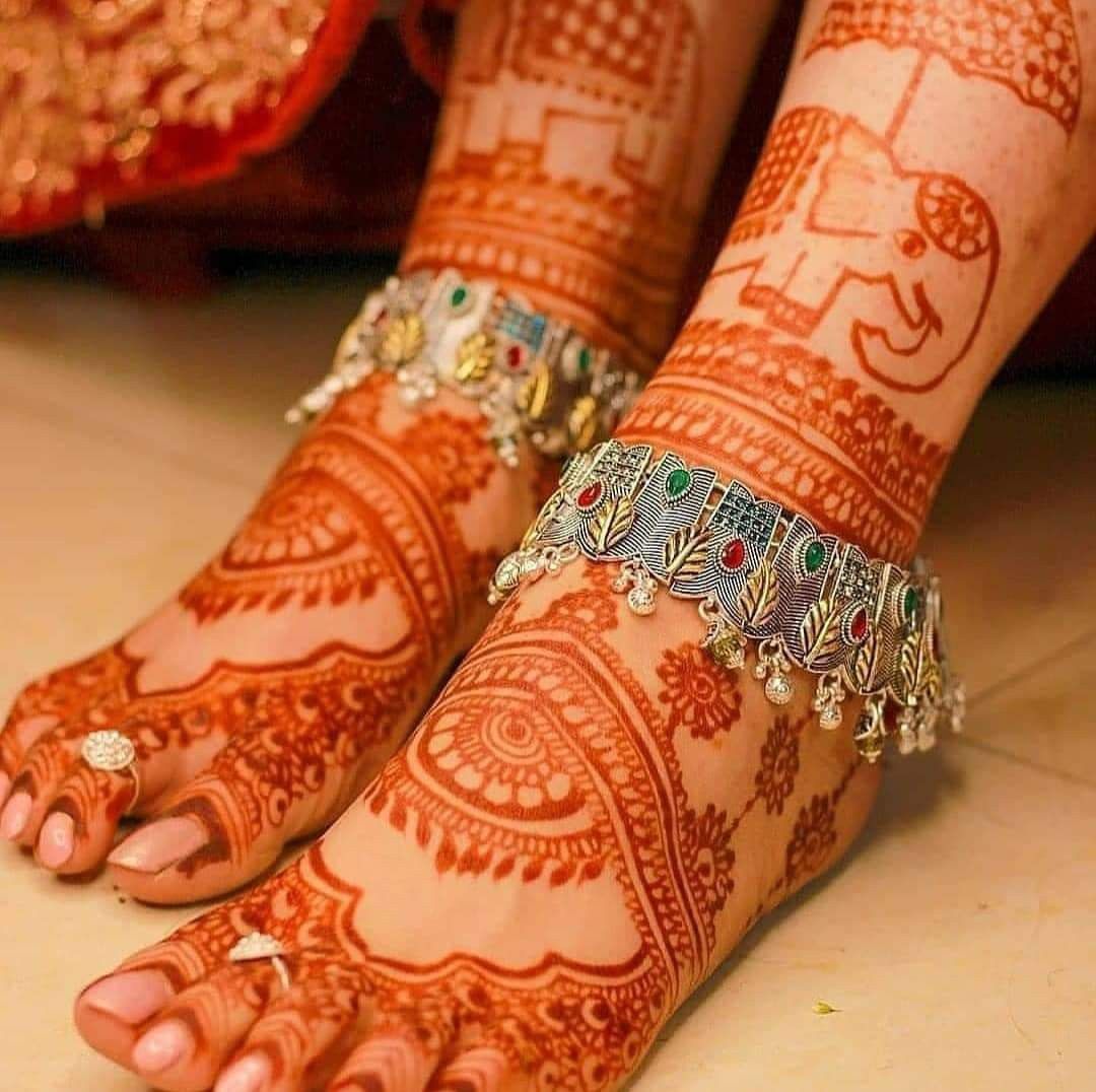 10 tola silver payal