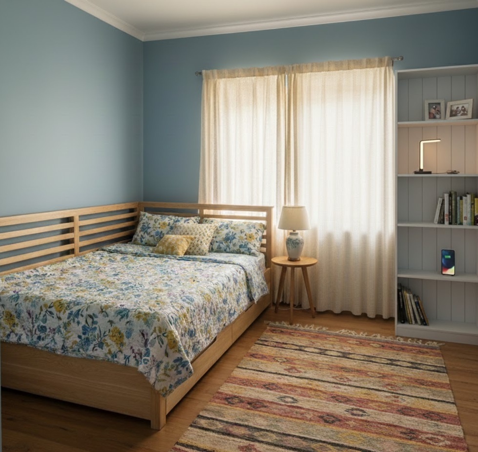 How do I make my small room look bigger