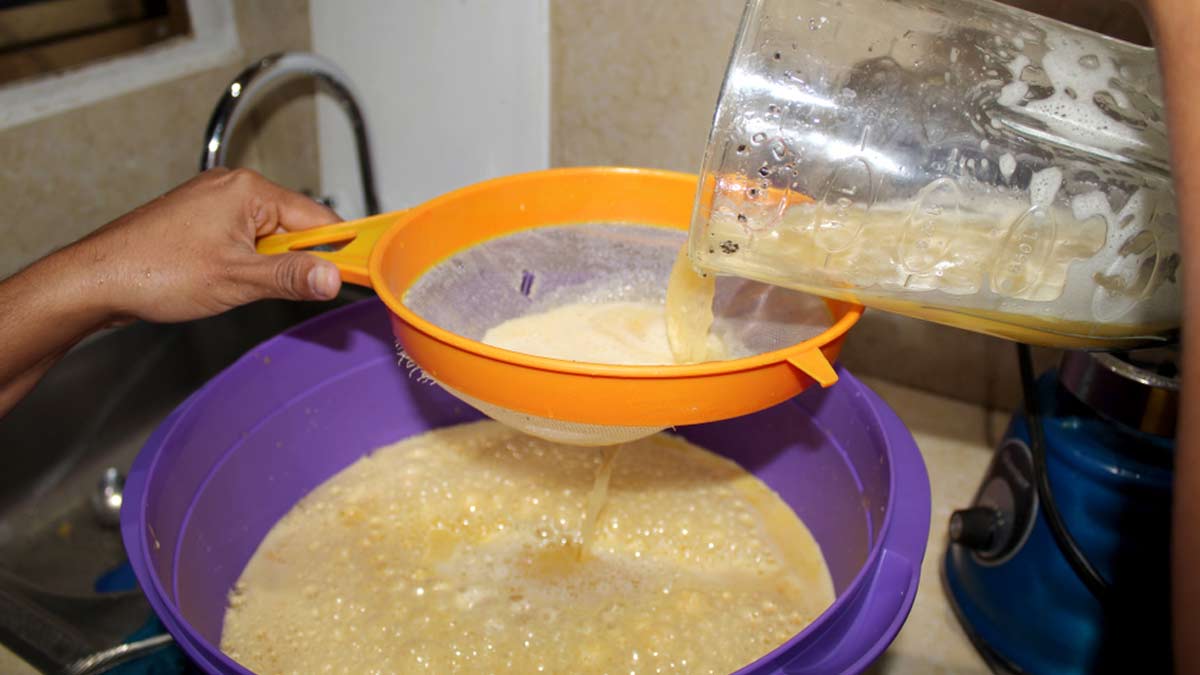 fruit juice banane ki vidhi