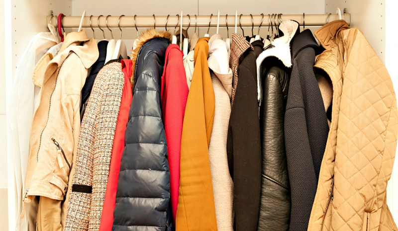 how to store winter coats