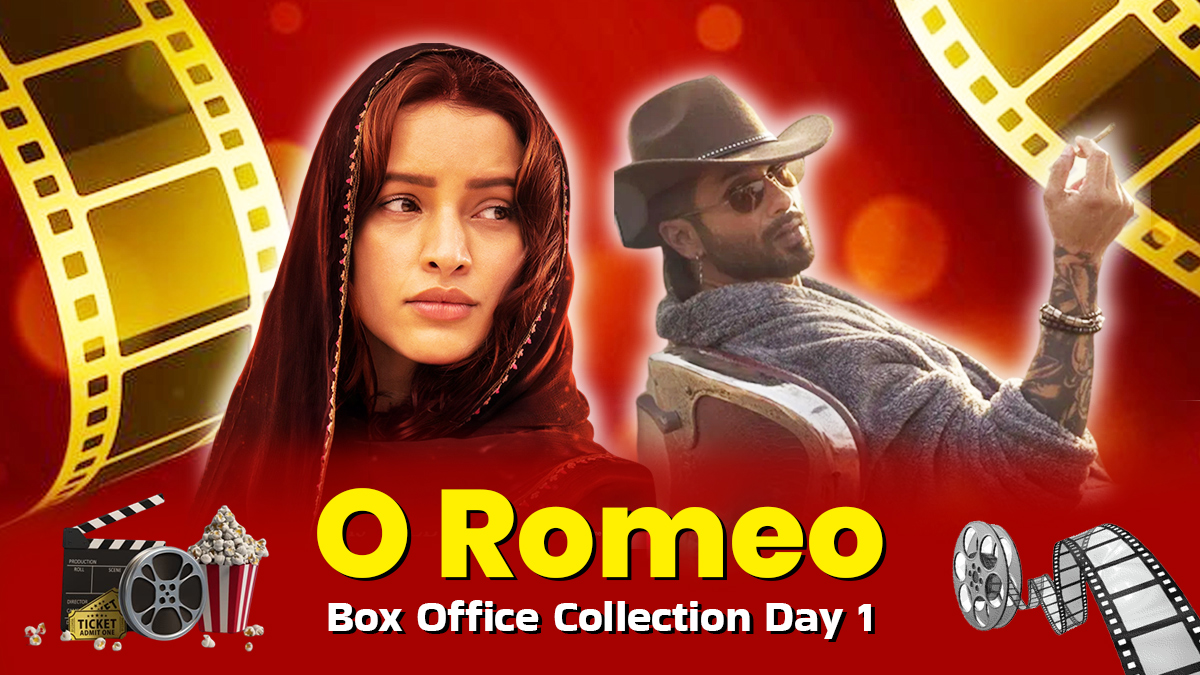 O Romeo Box Office Collection Day 1: शाहिद कपूर की फिल्म ने ओपनिंग डे पर मचाया धमाला या रही सुस्त, जानें पहले दिन टिकट खिड़की पर की कितनी कमाई?