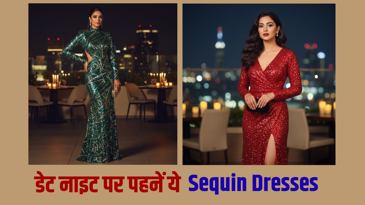 Sequin Dress For Valentine's Day: नाइट डेट के लिए परफेक्ट है ये सीक्‍व‍ेंस ड्रेस, देखें लेटेस्‍ट ड‍िजाइंस
