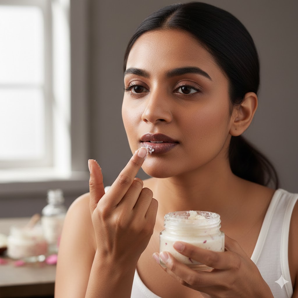 How to get pink lips naturally