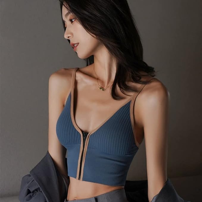 Sports Style Ribbed Bralette