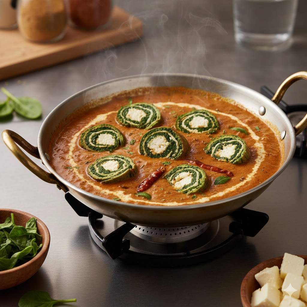 Palak Paneer Unique Gravy Sabji