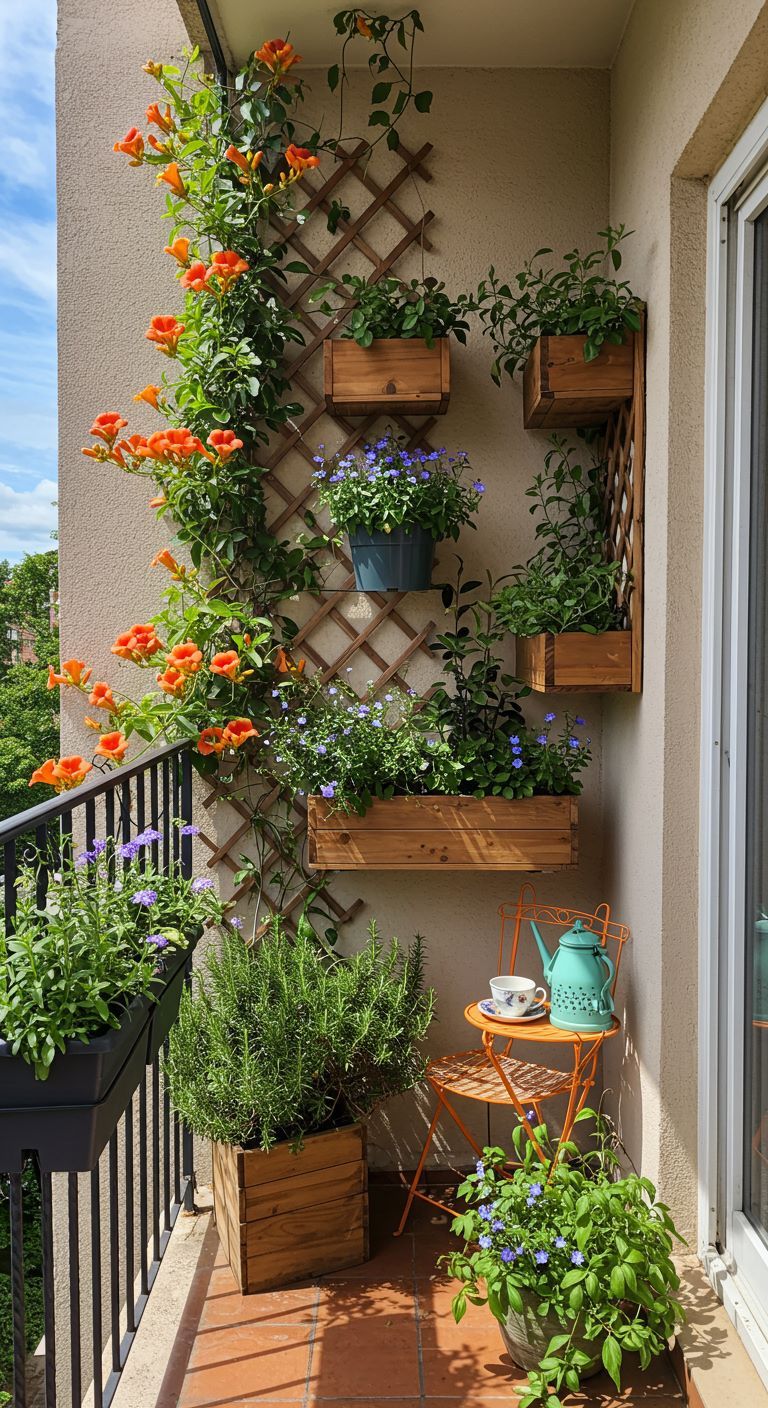 small apartment balcony gardening tips
