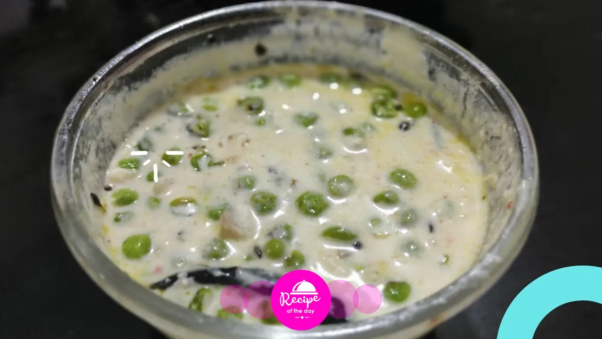 Matar Raita recipe