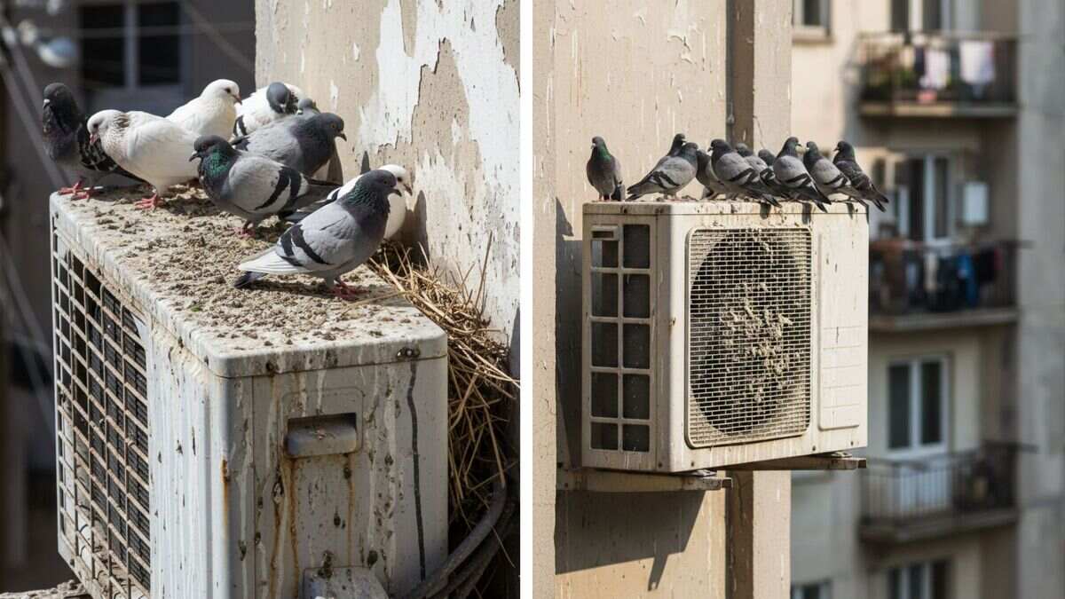 AC पर रातभर कबूतरों के खटर-पटर करने से नहीं आती नींद? अपनाएं ये 5 देसी जुगाड़, कभी नहीं बैठेंगे