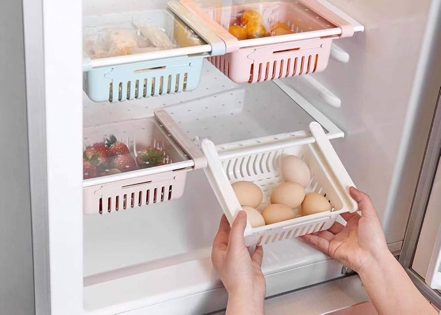 DIY fridge storage solutions