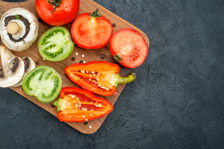 Homemade tomato chutney