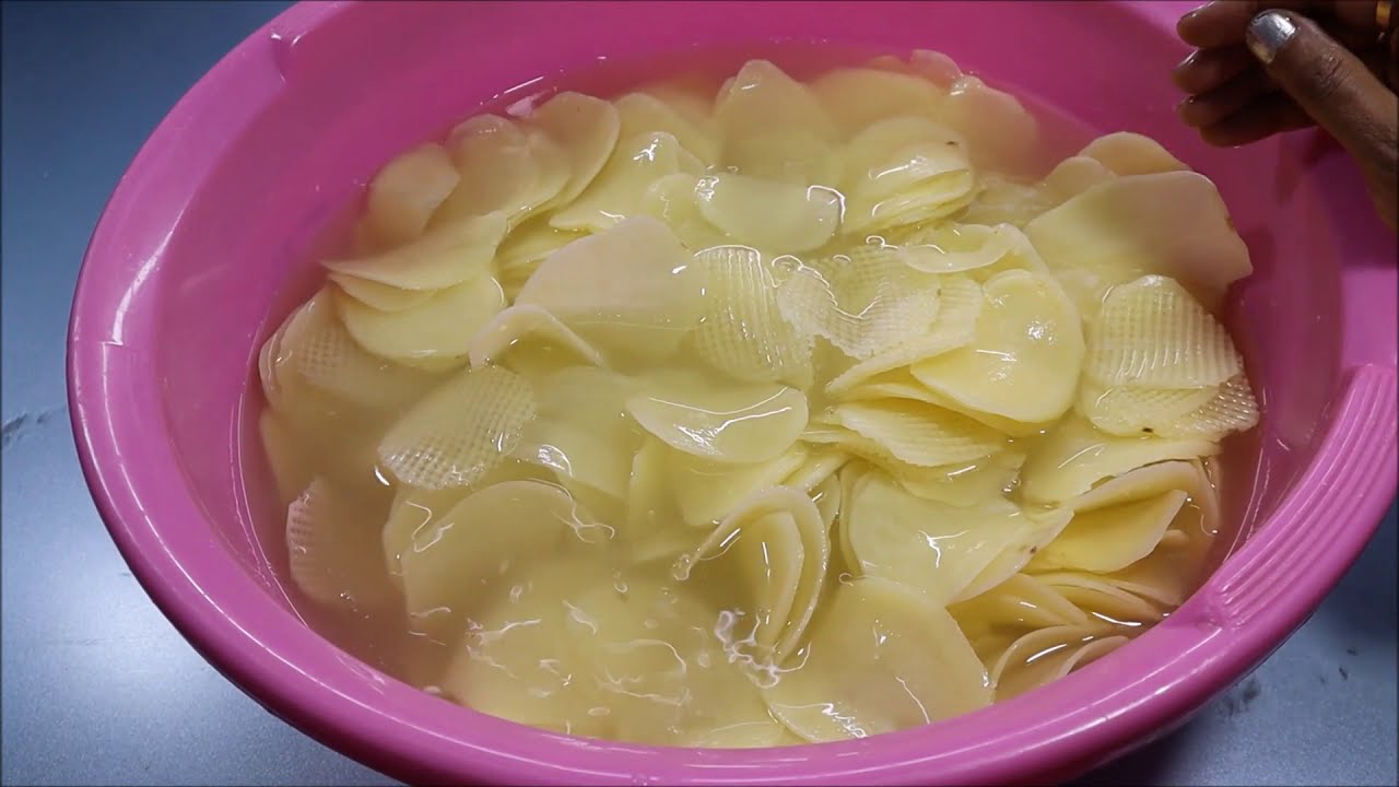 holi special aloo chips