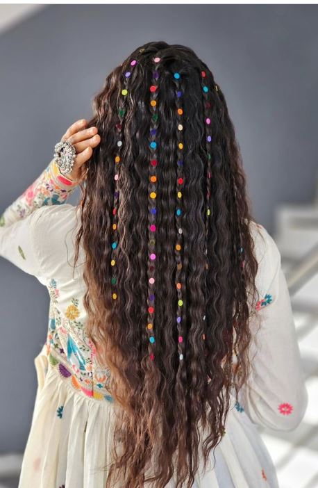 Holi Hairstyle for Women