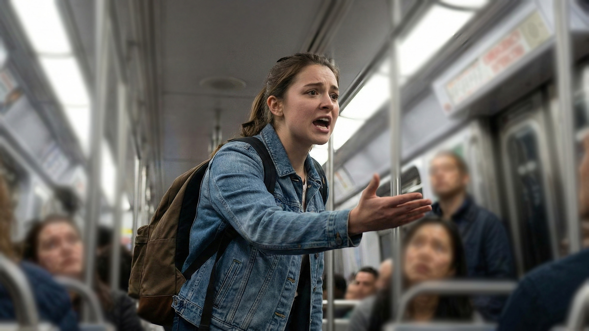 aap beeti of a lady travel in train