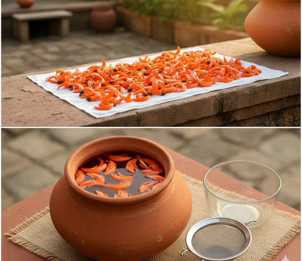 why are palash flowers used in indian festival