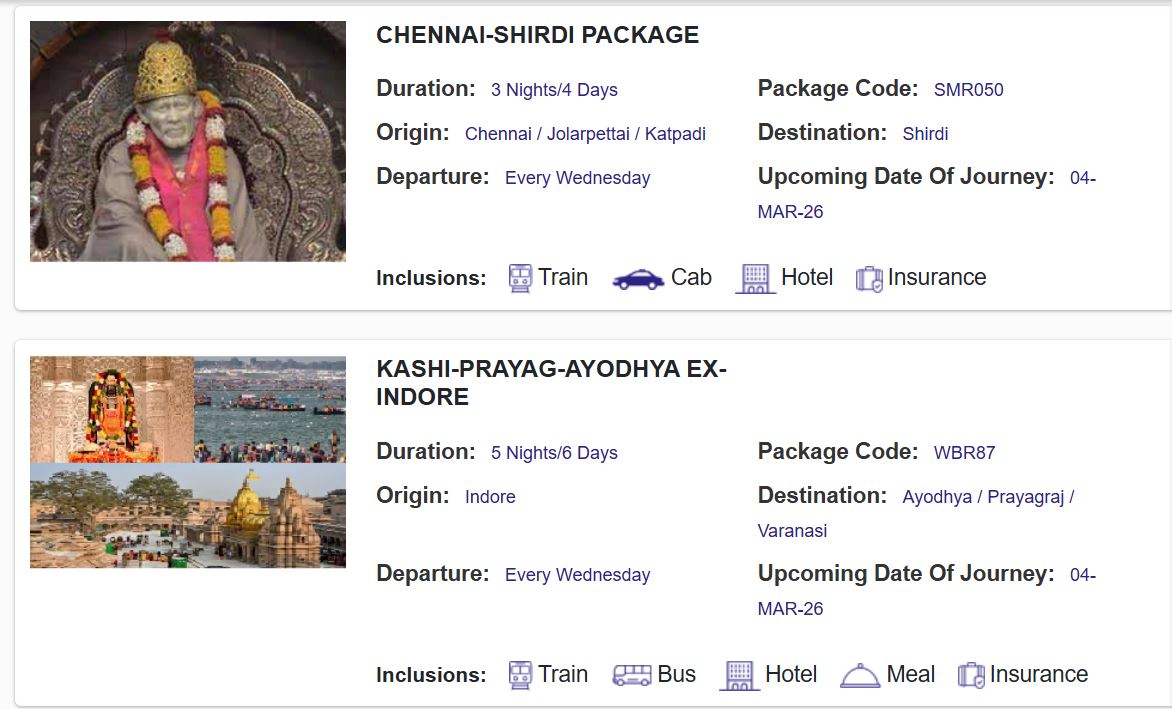 Cancellation refund policy tour package