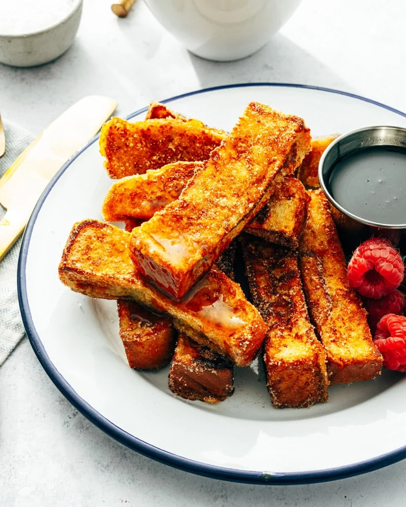 How To Make French Toast Sticks from Leftover Bread