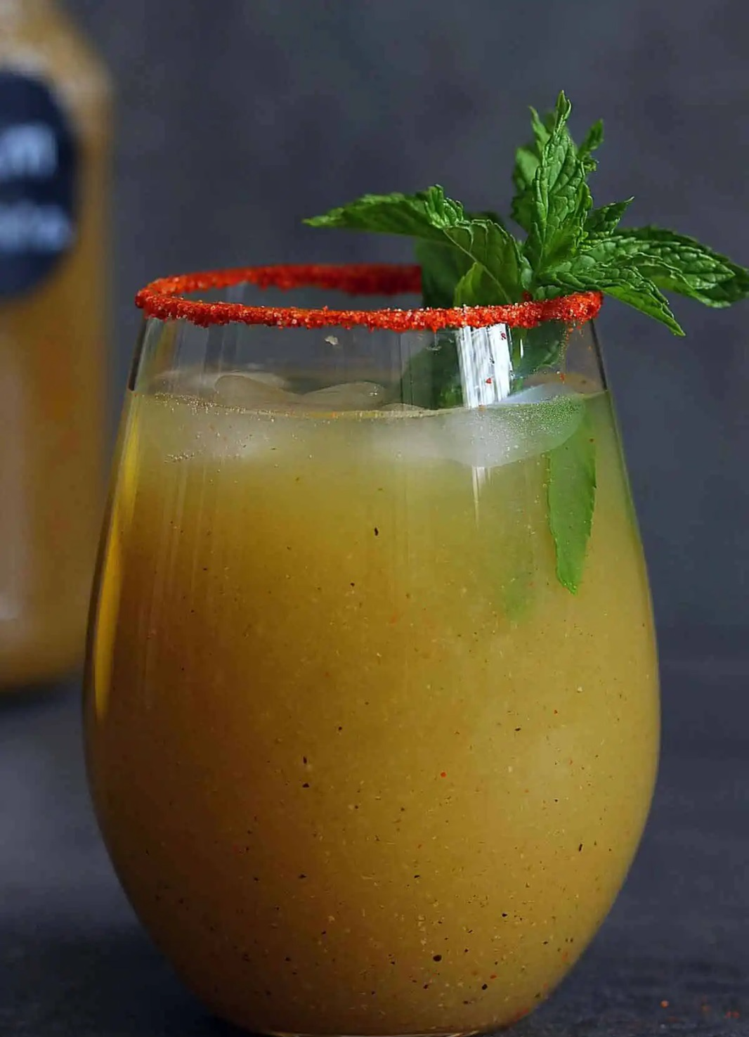 mango panna mocktail