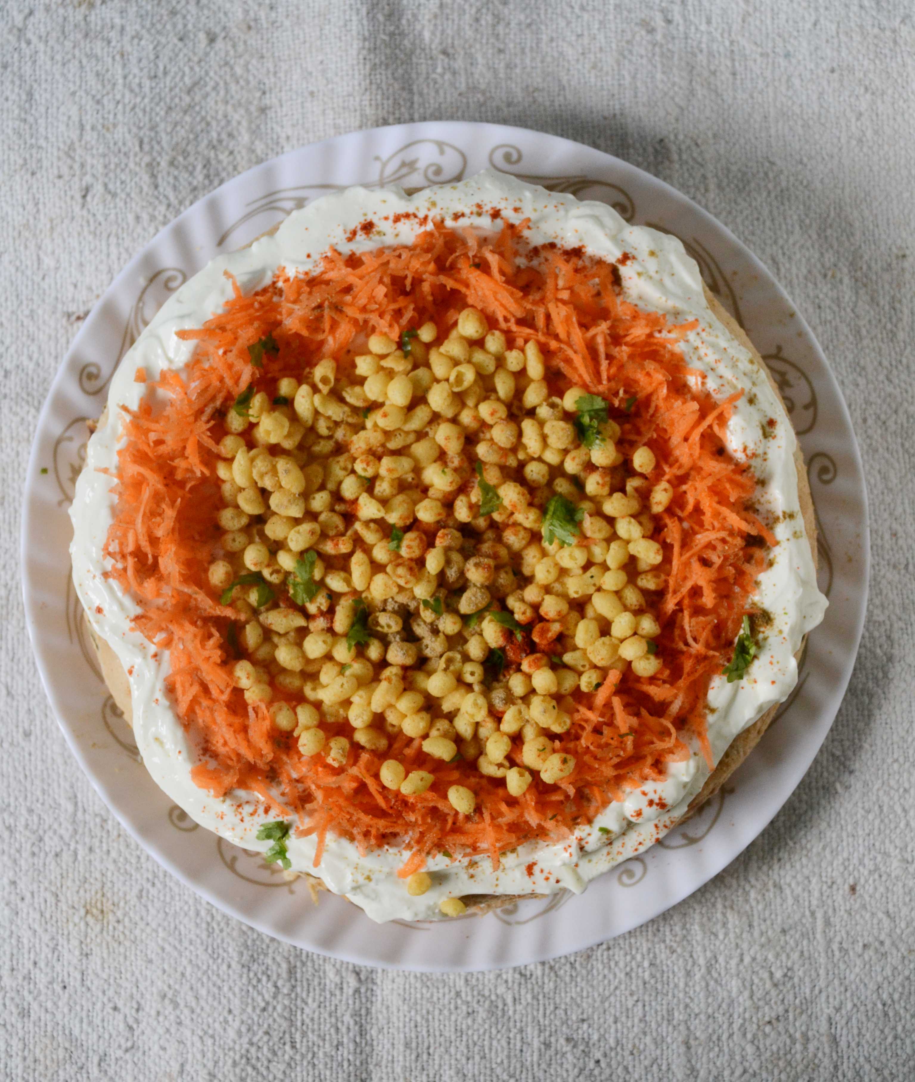 Dahi Bhalla Cake Recipe