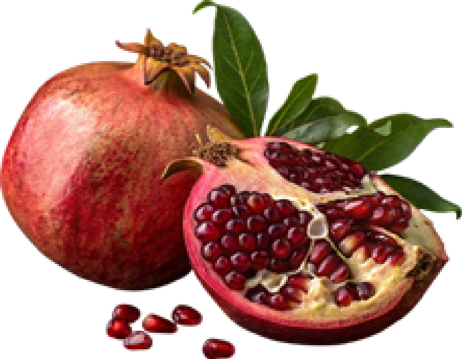 Pomegranate to eat for iron
