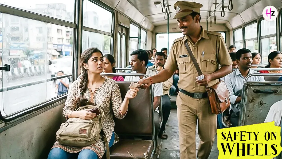 if you feel unsafe while commuting in public transport