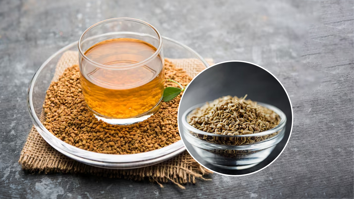 scanty periods home remedies  ajwain and methi water