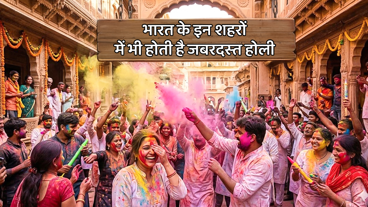 बरसाना या उज्‍जैन ही क्‍यों? भारत के इन शहरों में भी होती है जबरदस्‍त होली; ट्रैवल ल‍िस्‍ट में शाम‍िल कर लें नाम