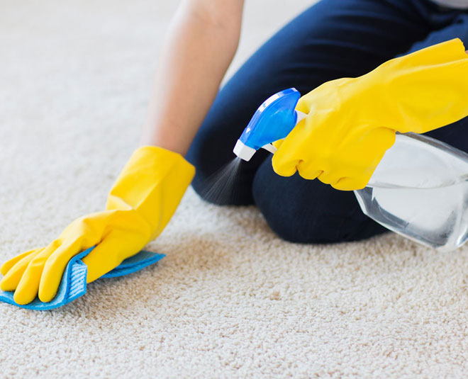 carpet cleaning after Holi festival