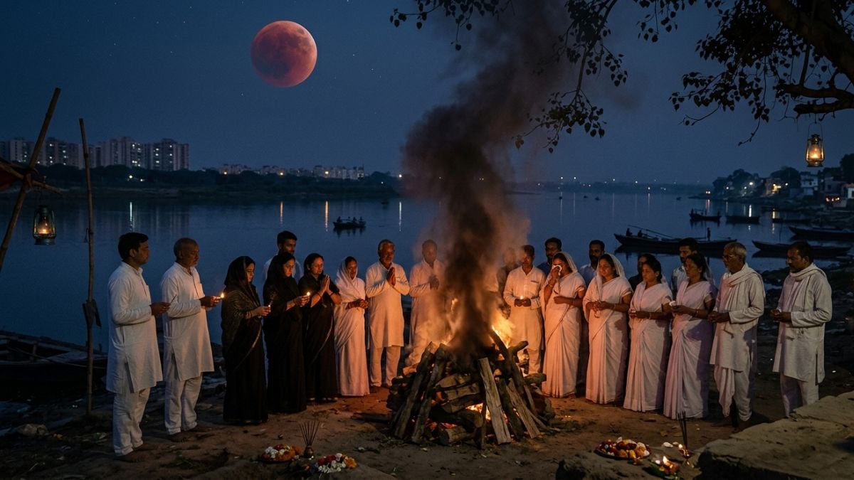 chandra grahan ke dauran antim sanskar karna sahi ya galat
