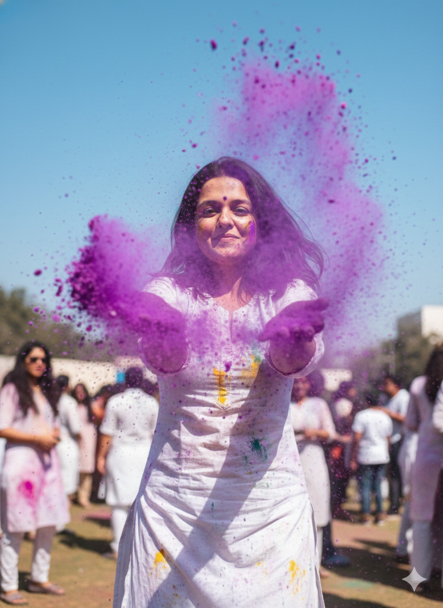 Happy Holi AI Prompt Ideas