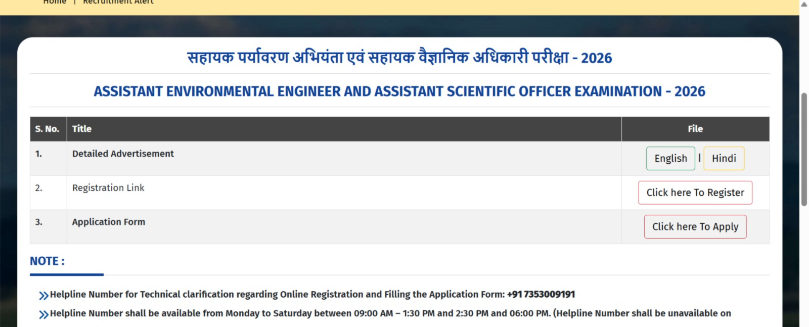 UPPCB Recruitment 2026