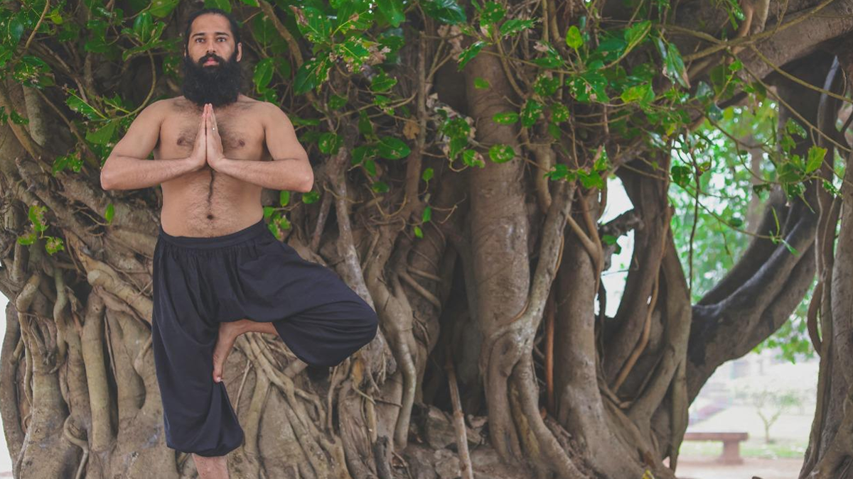Vrikshasana to control high bp
