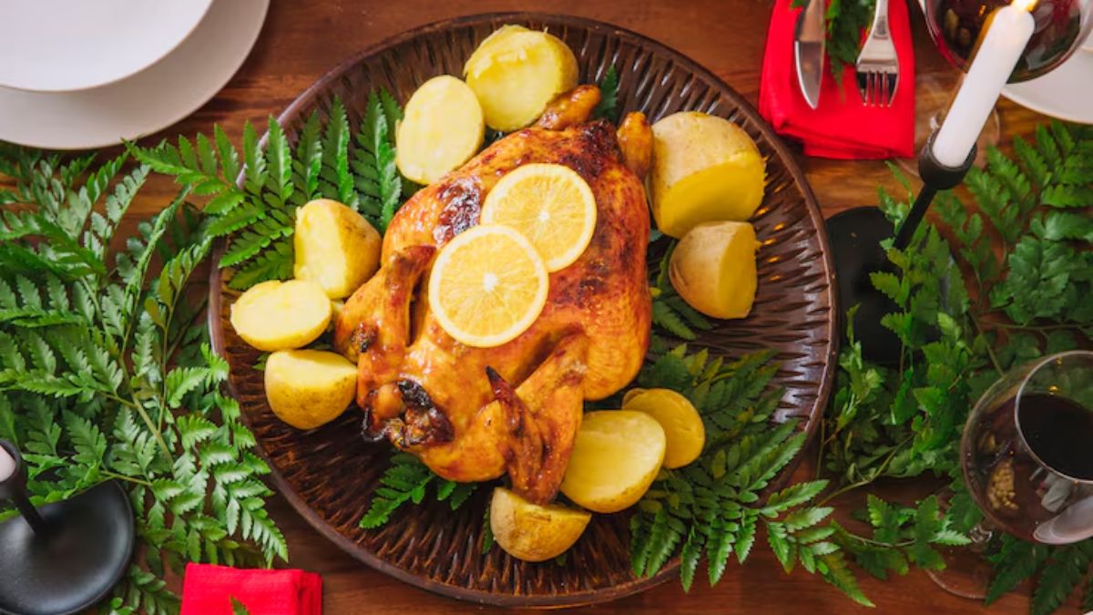 lemon chicken roast