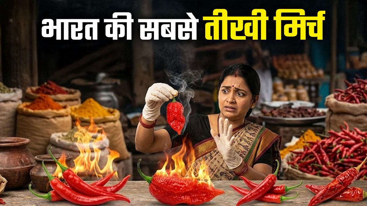 India's Spiciest Chillies: ये हैं भारत की सबसे तीखी मिर्च, खाना तो छोड़े; छूने से भी डरेंगी आप
