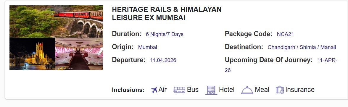 Travel planning India