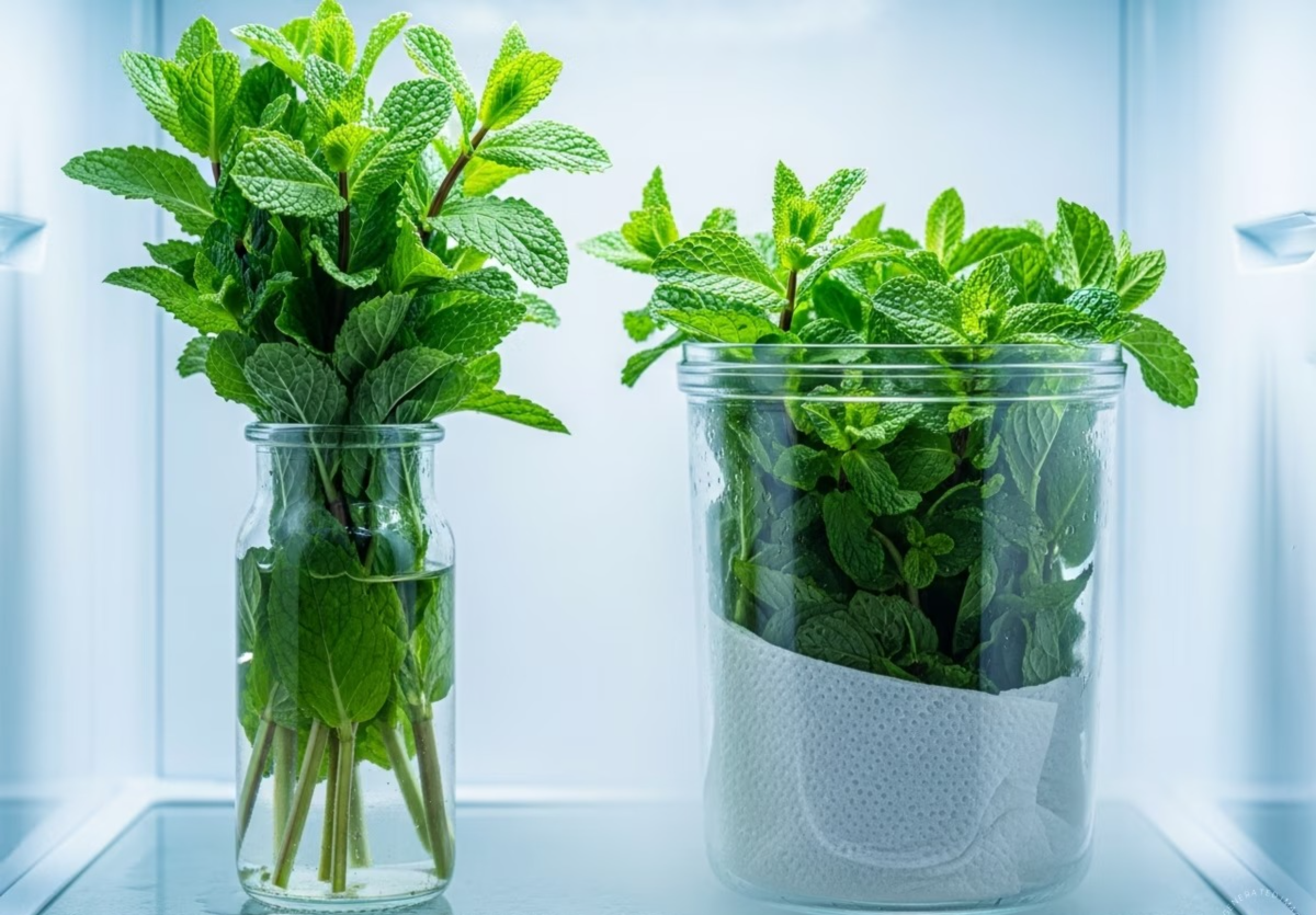 How to keep mint leaves fresh for longer