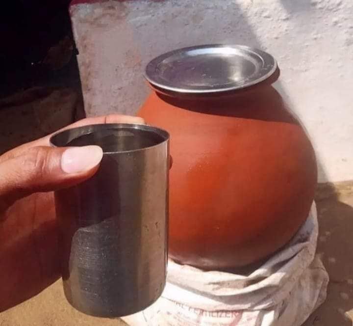how to make old matka water cold