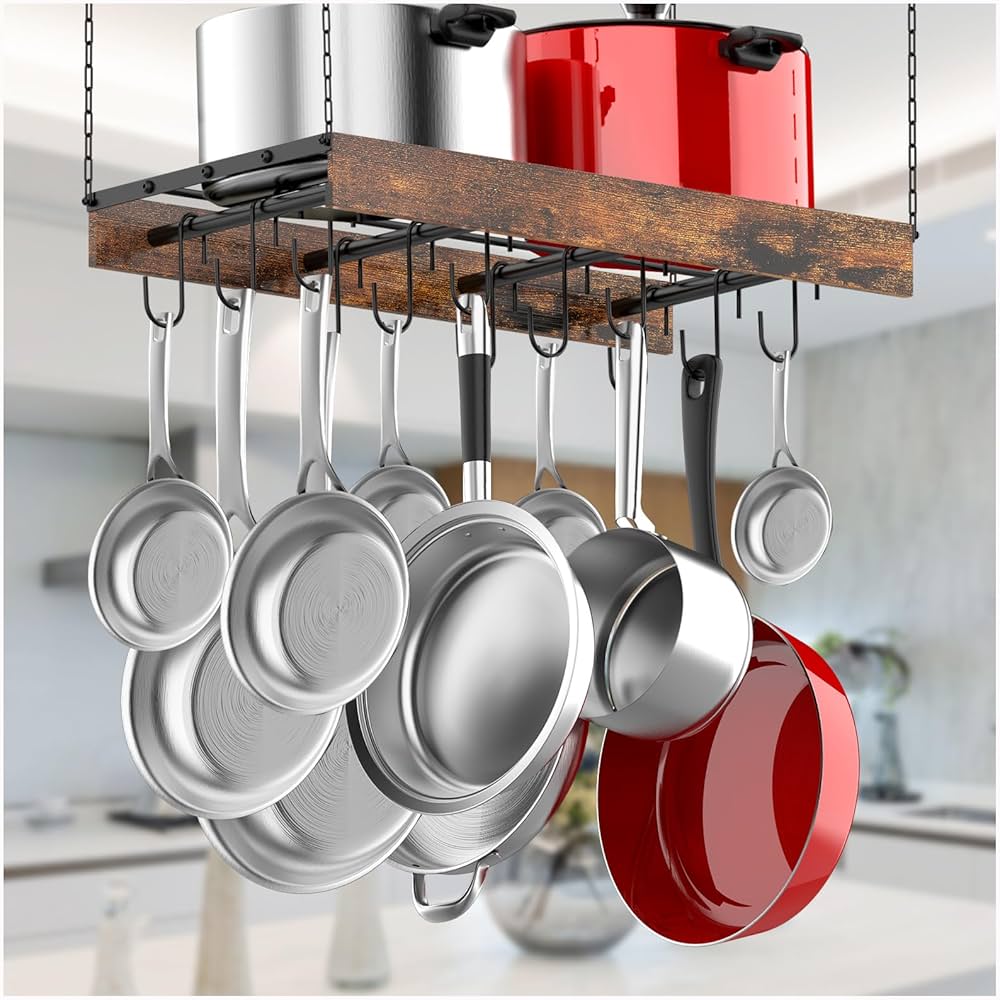 Ceiling or Wall Pot Racks