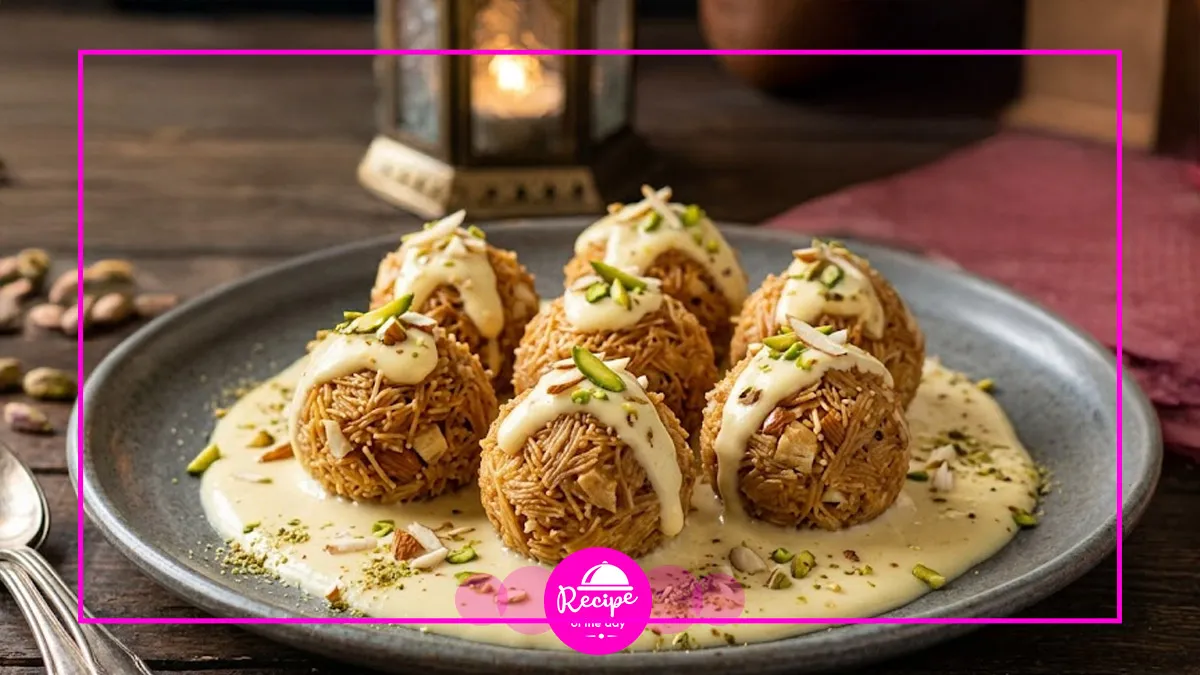 custard sevai laddu recipe