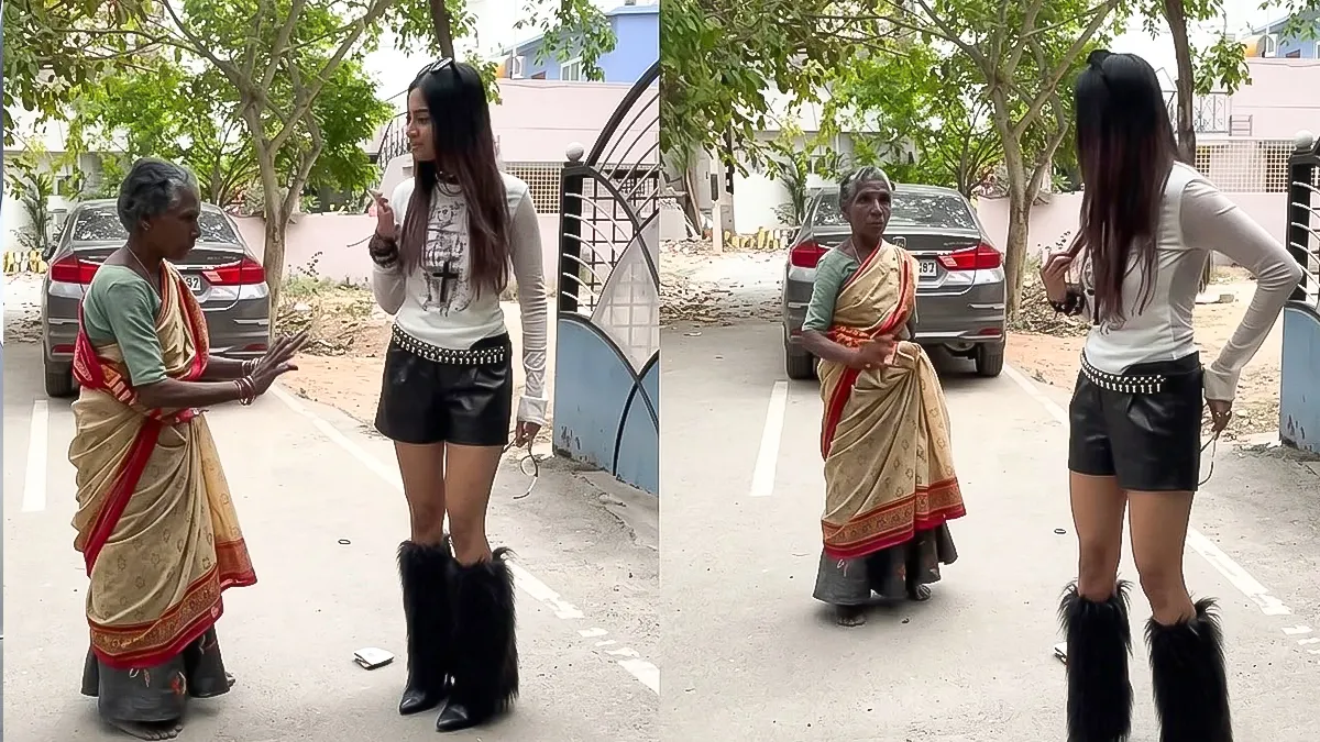 Shriyanshi street photoshoot controversy