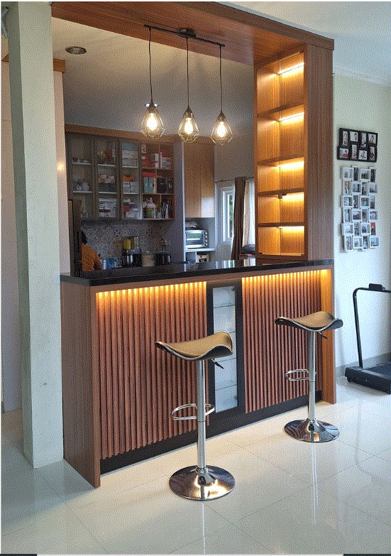 Open Kitchen with Dining Hall